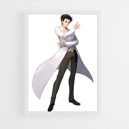 ap-rintaro okabe-2 cadre Blanc