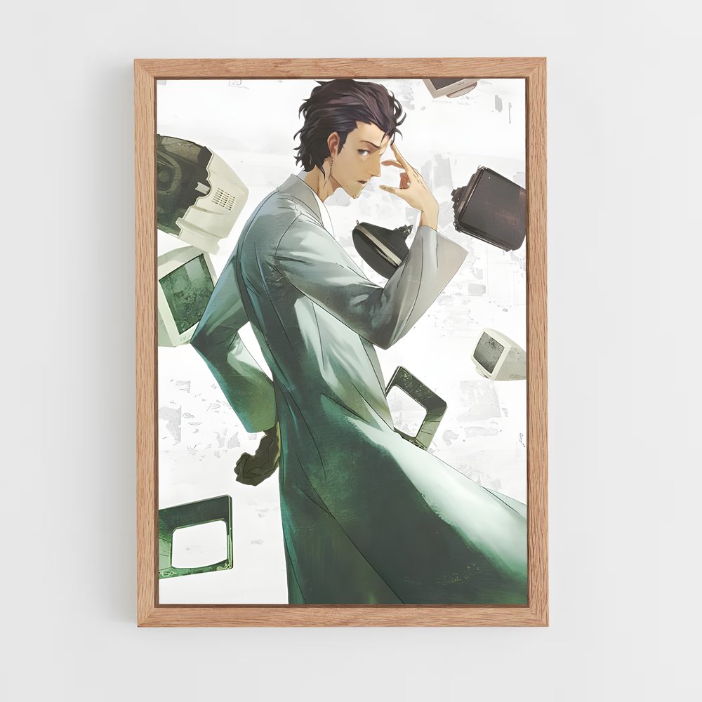 ap-rintaro okabe-3 cadre Bois clair