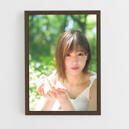 ap-risa watanabe-2 cadre Bois foncé