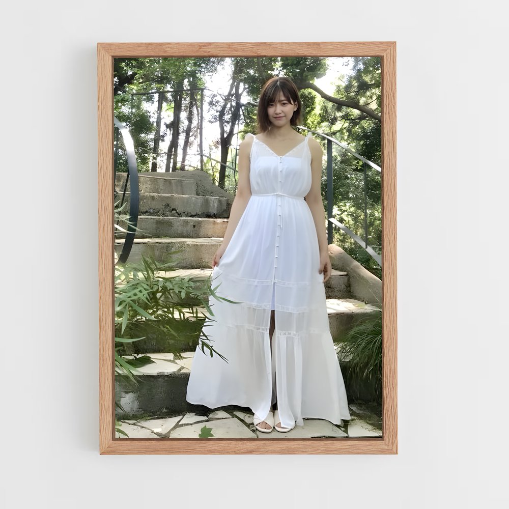 ap-risa watanabe-8 cadre Bois clair