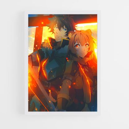 ap-rising of the shield hero-1 cadre Blanc