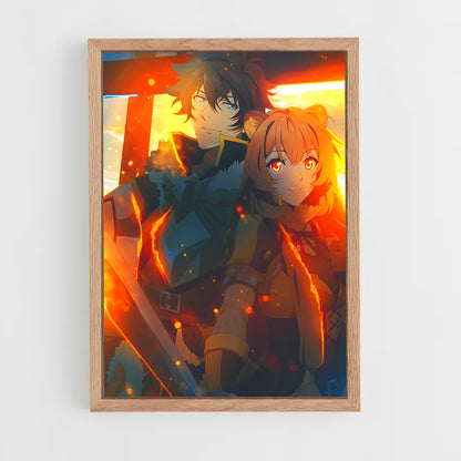 ap-rising of the shield hero-1 cadre Bois clair