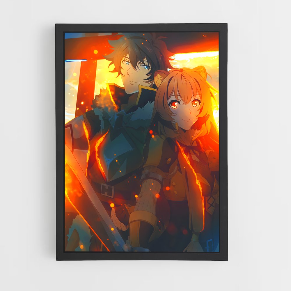 ap-rising of the shield hero-1 cadre Noir