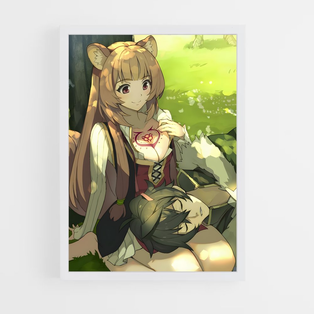 ap-rising of the shield hero-2 cadre Blanc