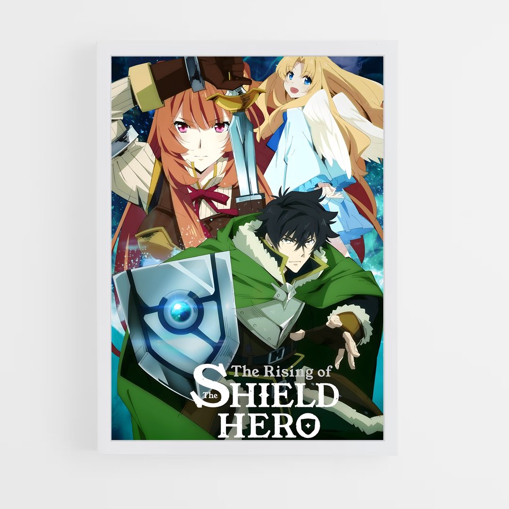 ap-rising of the shield hero-3 cadre Blanc