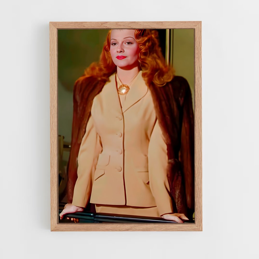 ap-rita hayworth-1 cadre Bois clair