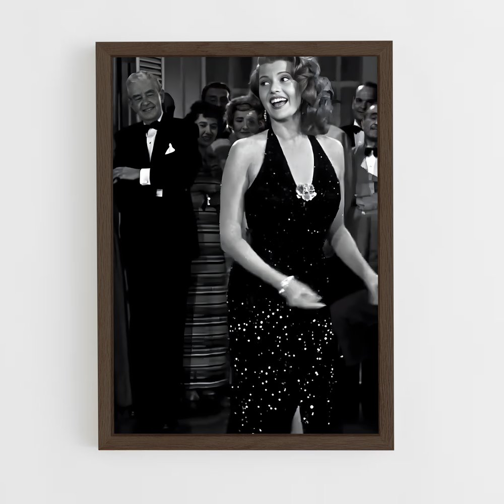 ap-rita hayworth-2 cadre Bois foncé