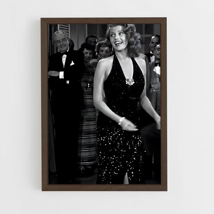 ap-rita hayworth-2 cadre Bois foncé