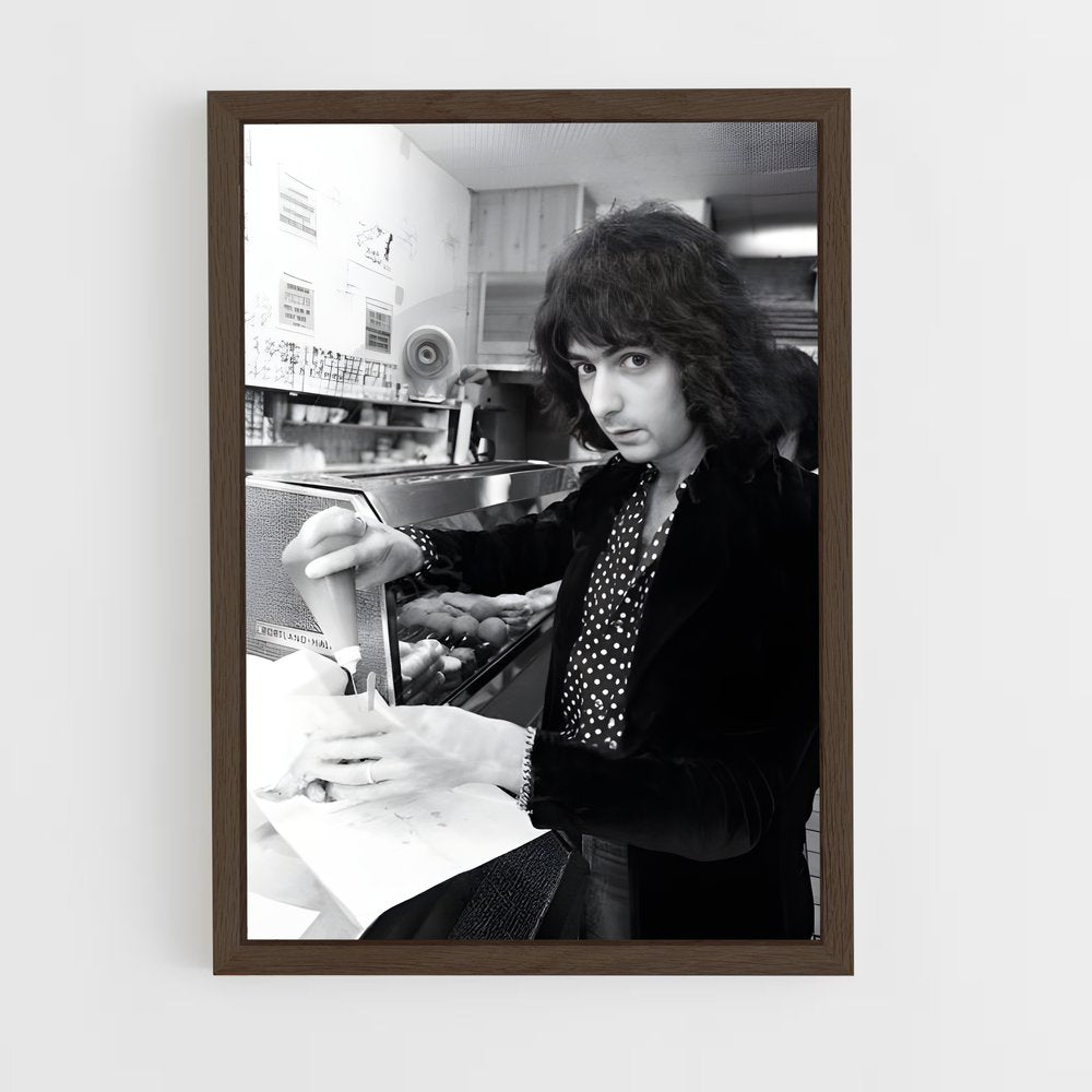 ap-ritchie blackmore-3 cadre Bois foncé