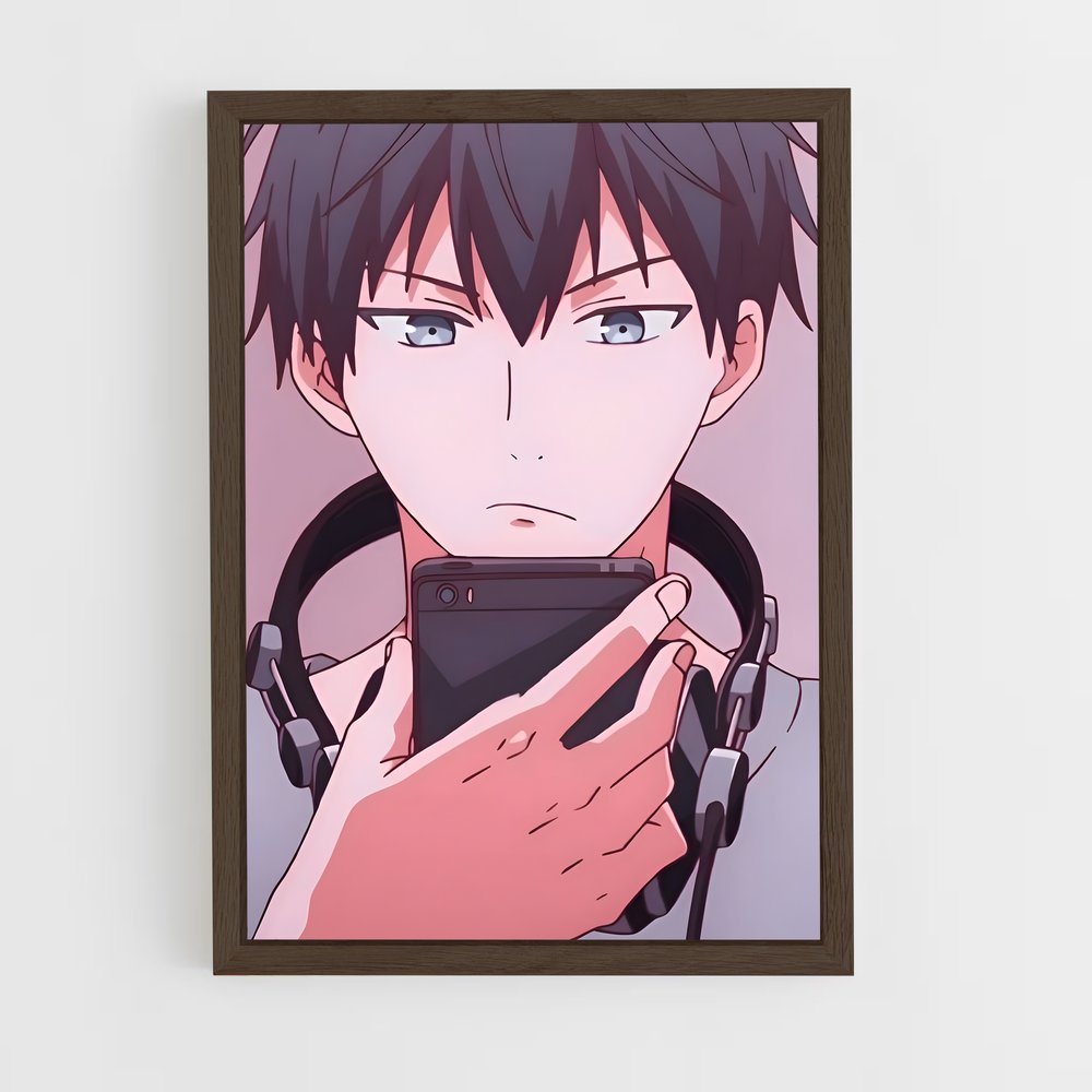 ap-ritsuka uenoyama-1 cadre Bois foncé
