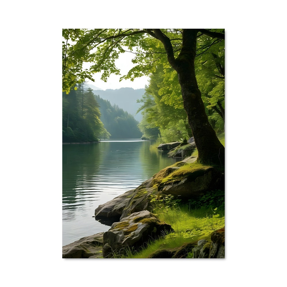 Poster Reflet Serene