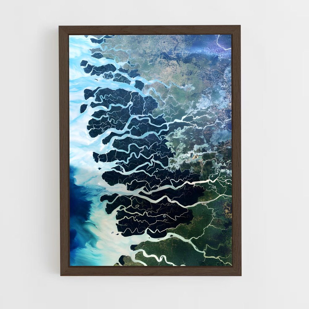 ap-river delta-3 cadre Bois foncé
