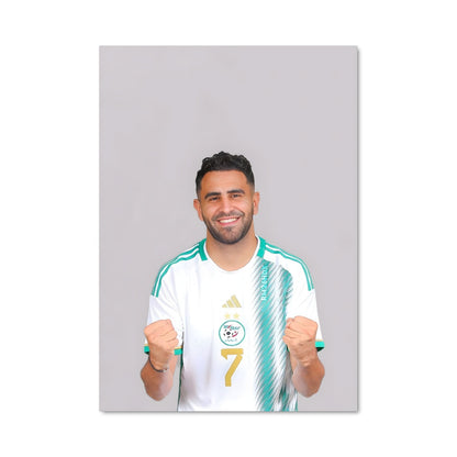 Poster Mahrez en Action