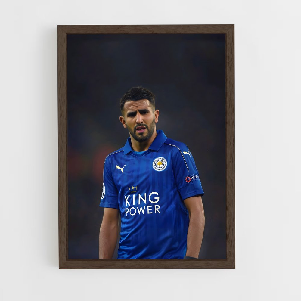 ap-riyad mahrez-11 cadre Bois foncé