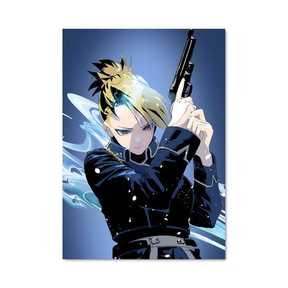 Poster Riza en Action