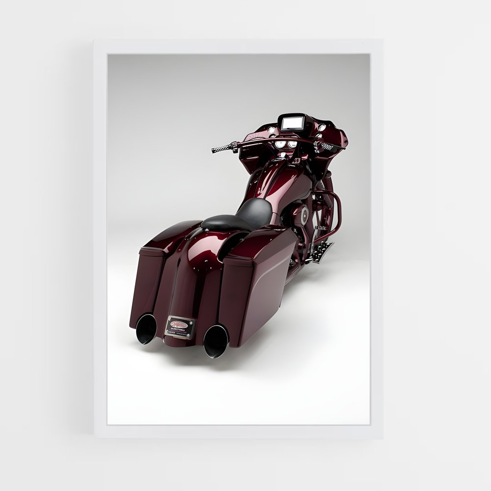 ap-road glide-8 cadre Blanc