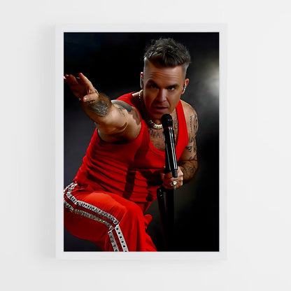 ap-robbie williams-2 cadre Blanc
