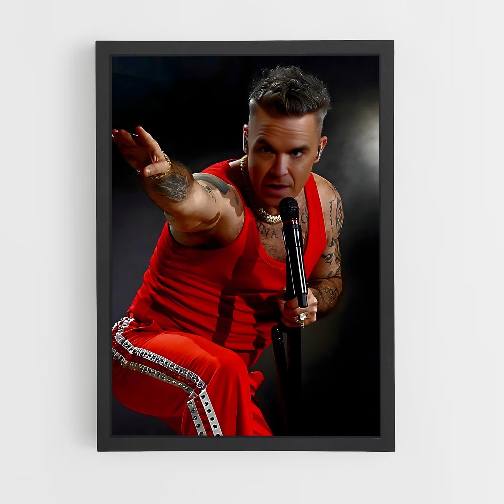 ap-robbie williams-2 cadre Noir