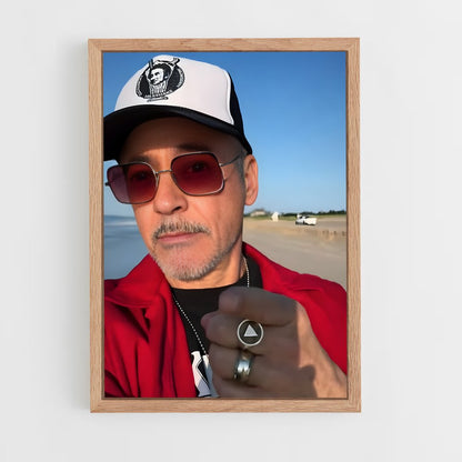 ap-robert downey jr-4 cadre Bois clair