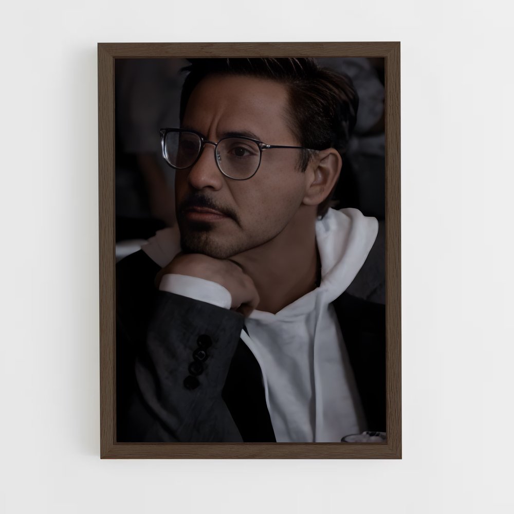 ap-robert downey jr-5 cadre Bois foncé