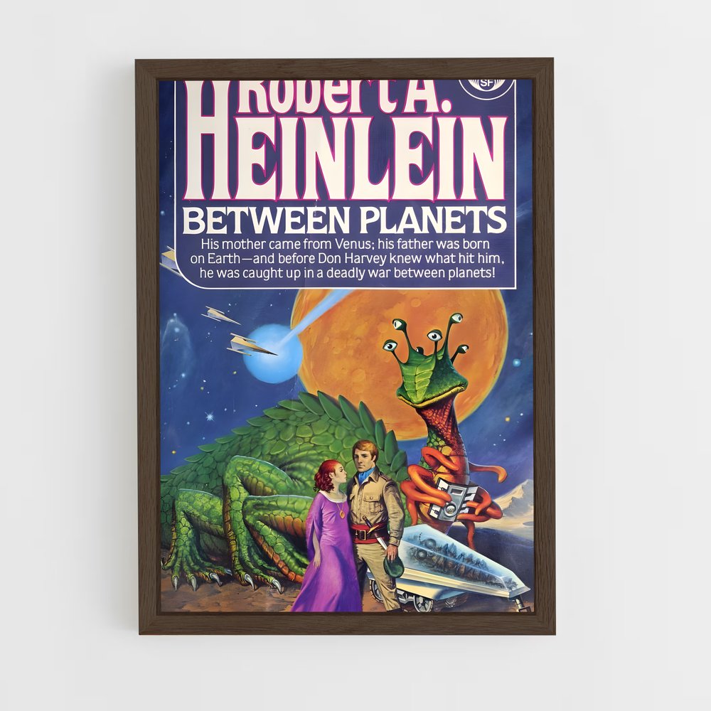 ap-robert heinlein-1 cadre Bois foncé