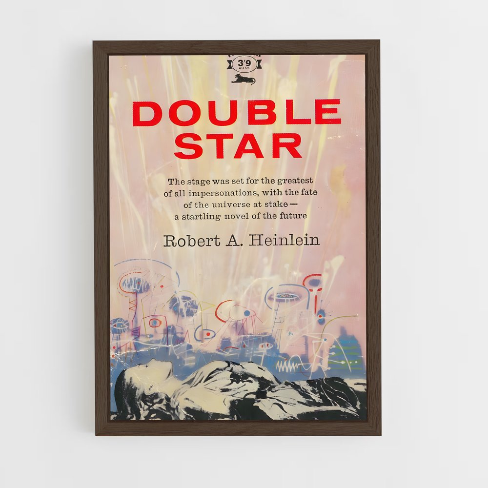 ap-robert heinlein-8 cadre Bois foncé