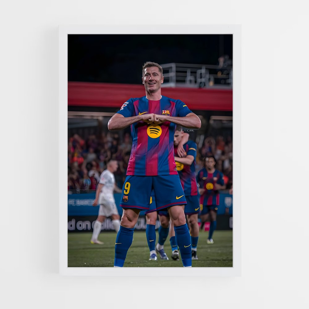 ap-robert lewandowski-1 cadre Blanc