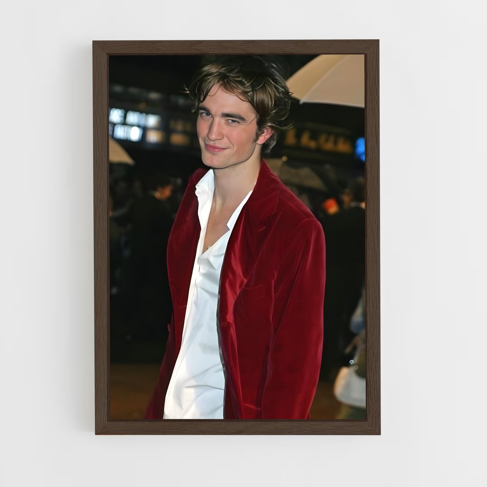 ap-robert pattinson-1 cadre Bois foncé