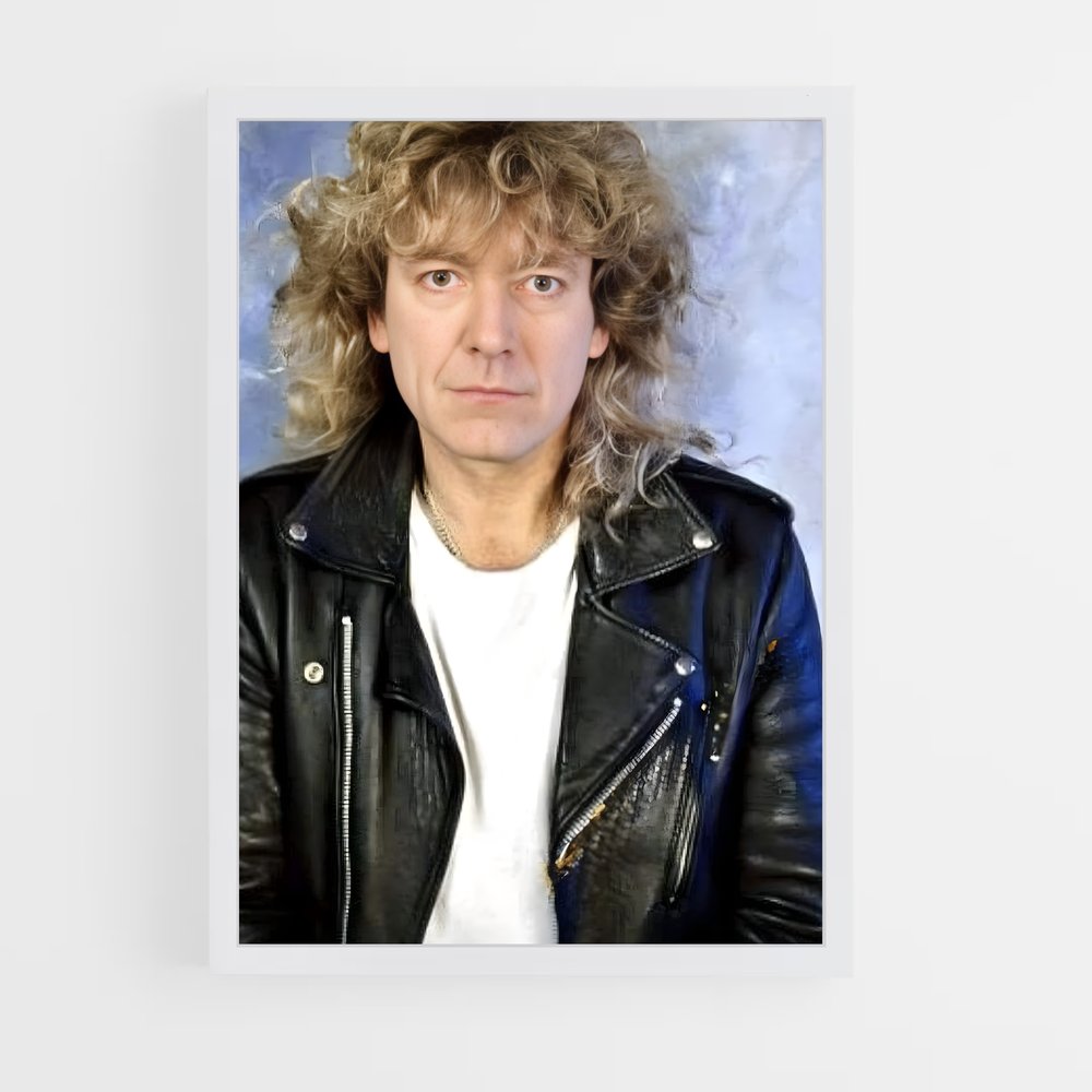 ap-robert plant-3 cadre Blanc