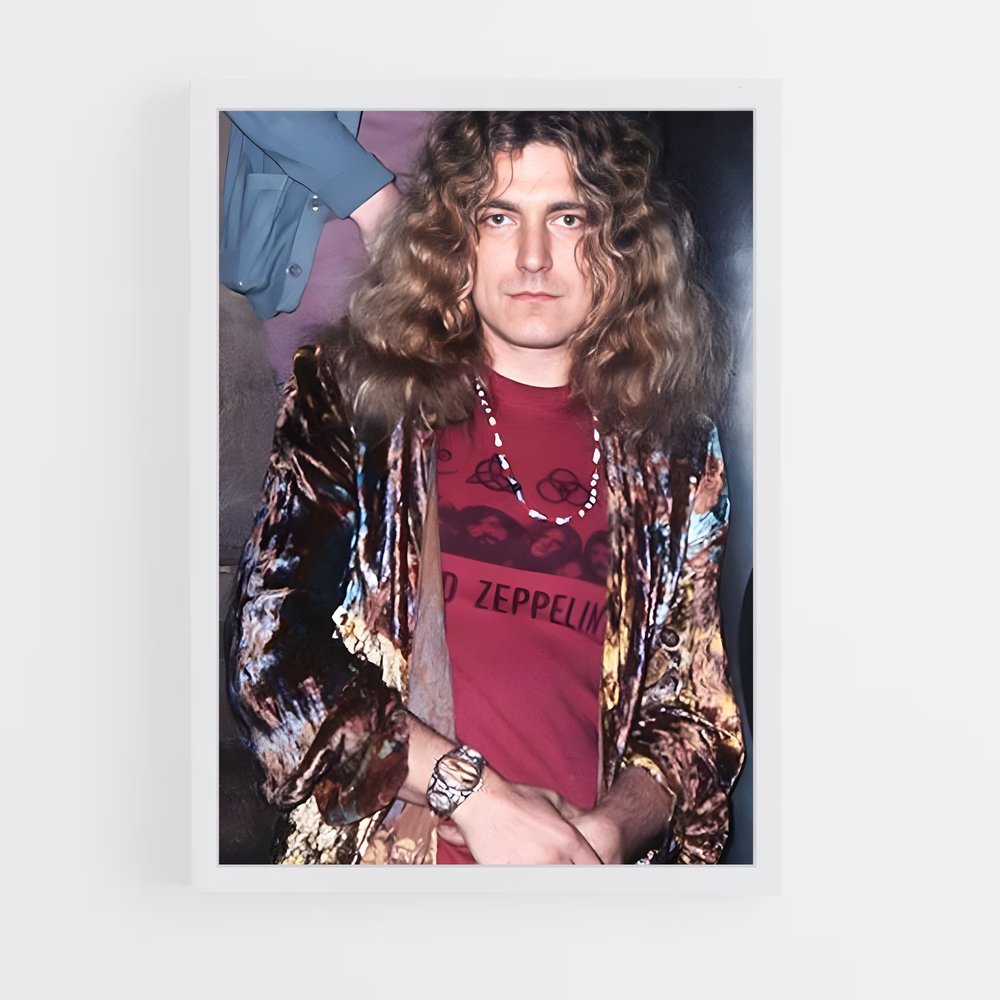 ap-robert plant-5 cadre Blanc