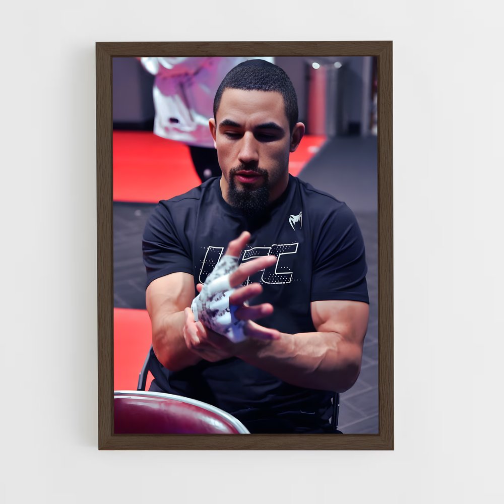 ap-robert whittaker-1 cadre Bois foncé