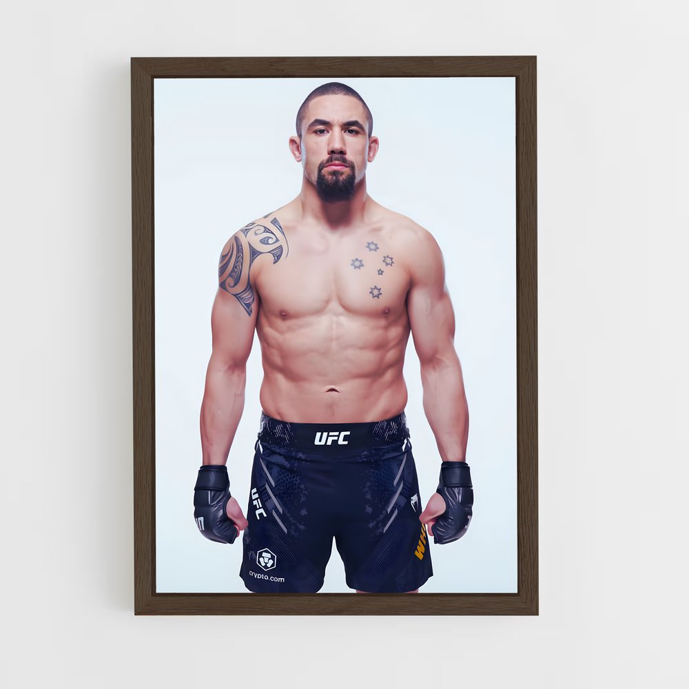 ap-robert whittaker-7 cadre Bois foncé