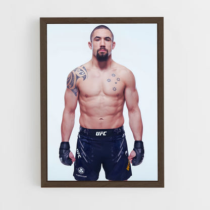ap-robert whittaker-7 cadre Bois foncé