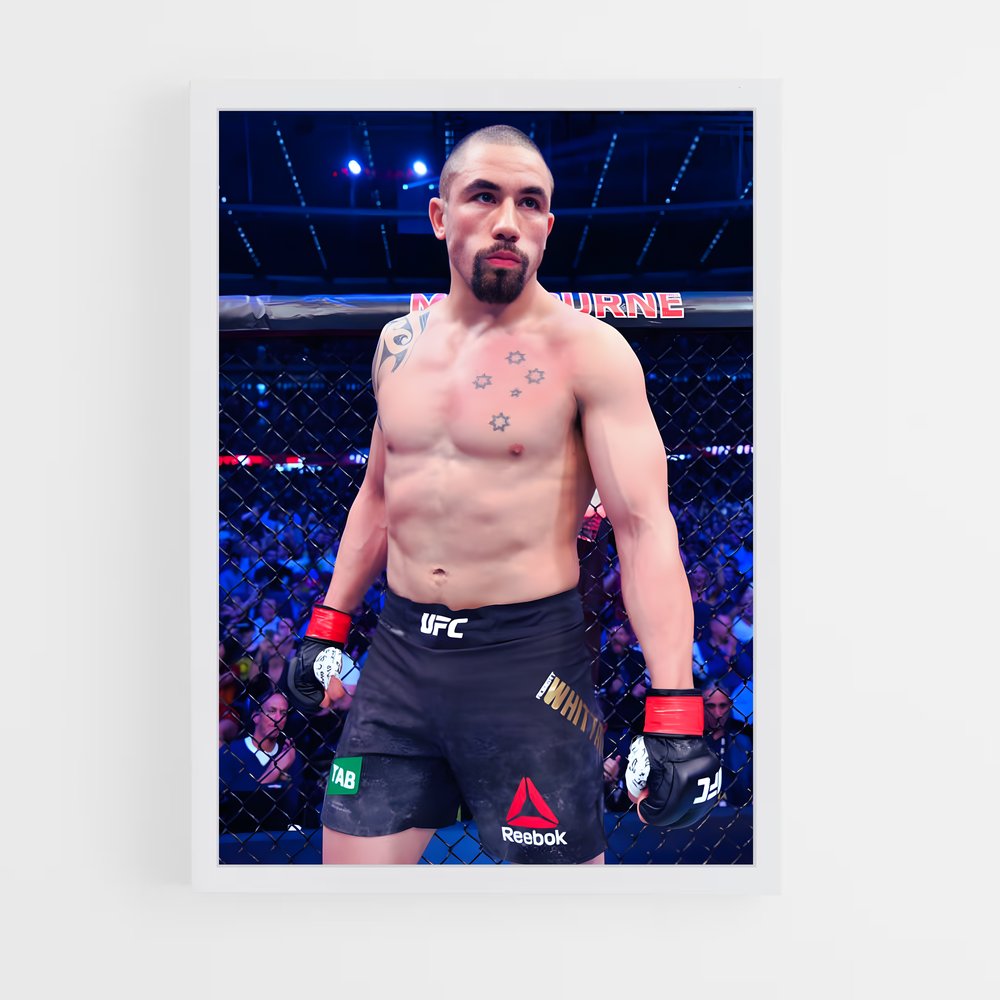 ap-robert whittaker-9 cadre Blanc