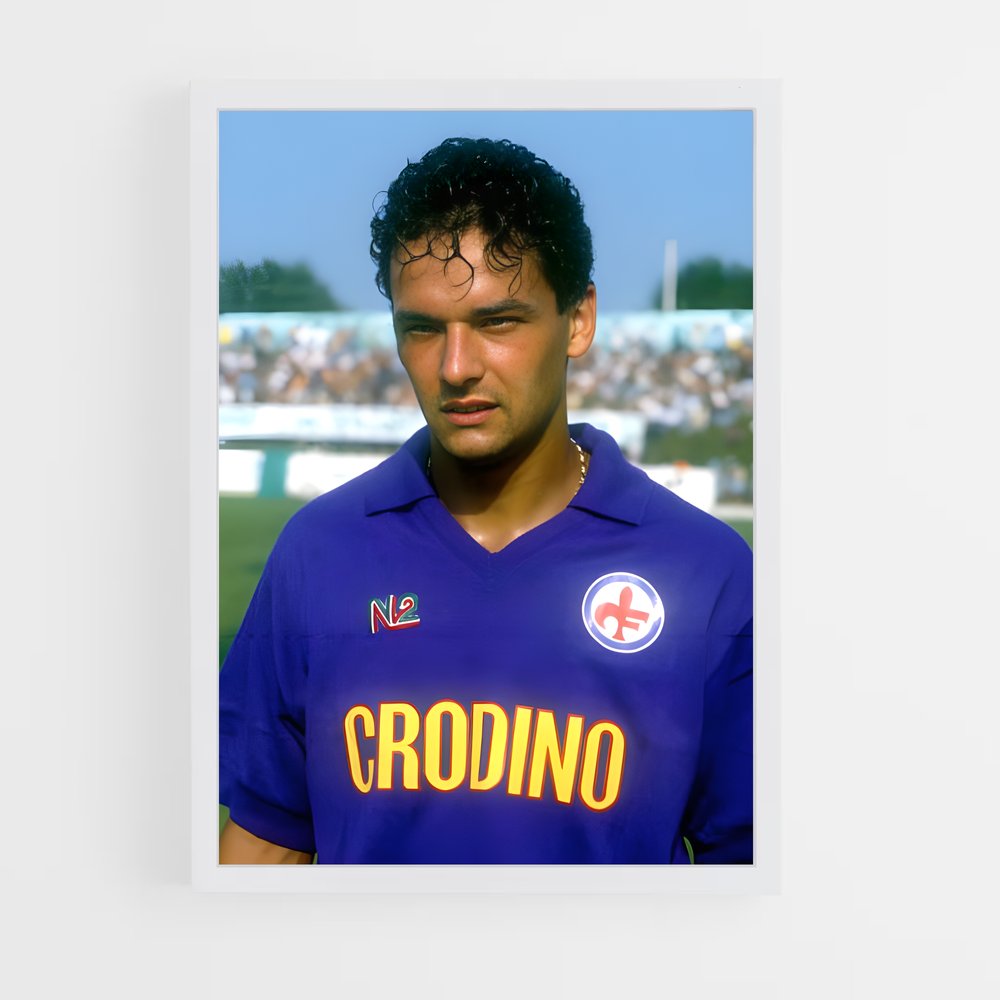 ap-roberto baggio-10 cadre Blanc