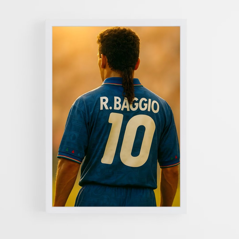 ap-roberto baggio-6 cadre Blanc