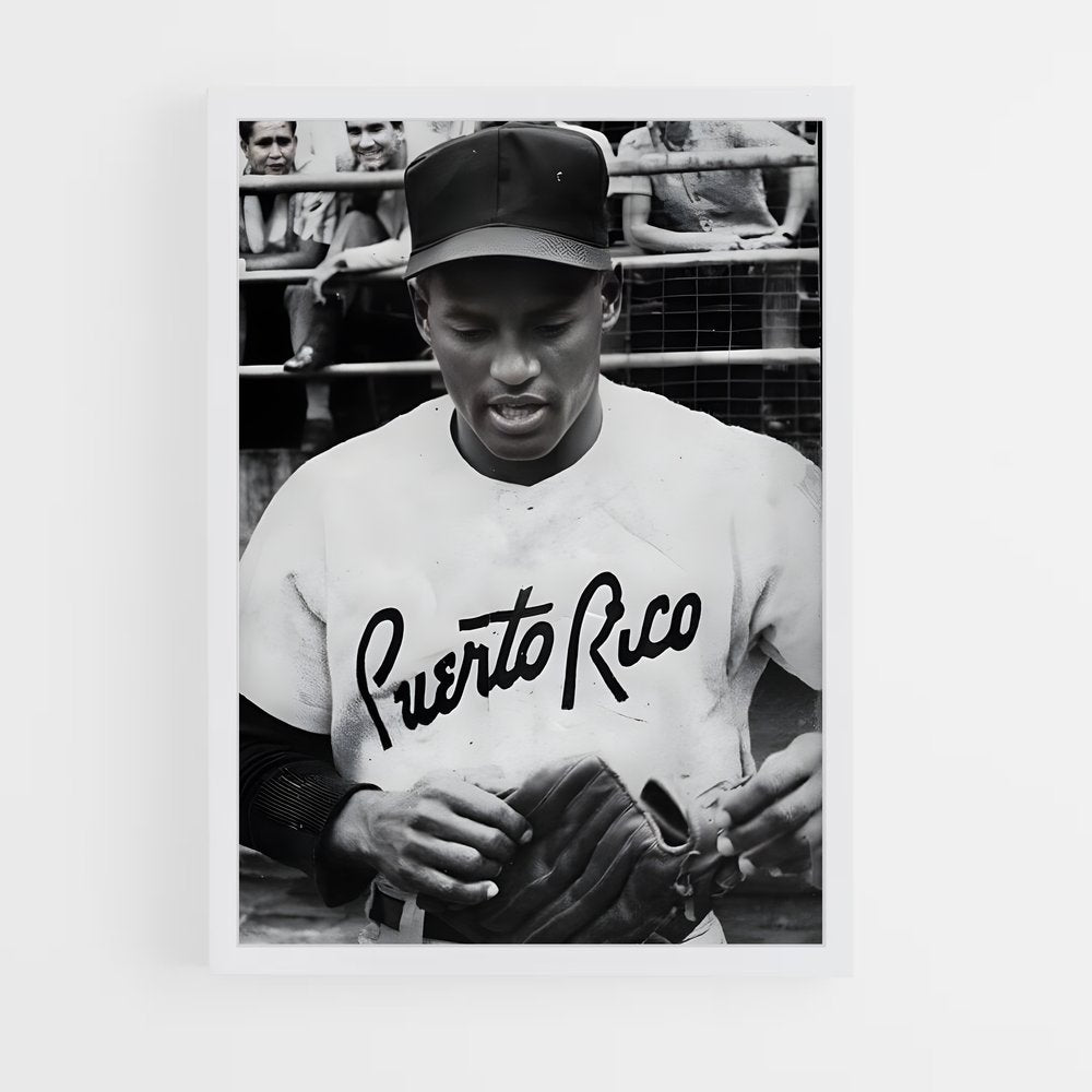 ap-roberto clemente-5 cadre Blanc