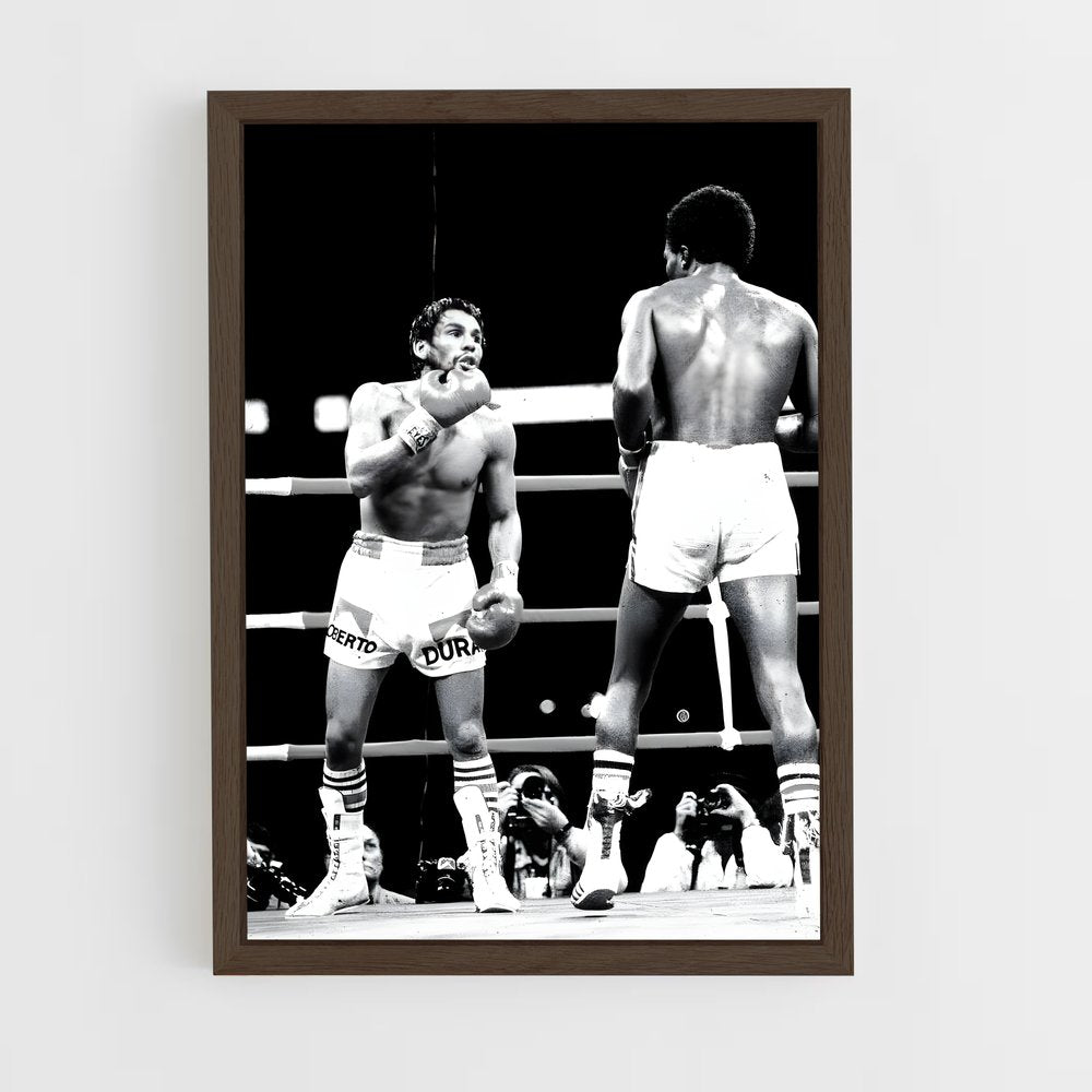 ap-roberto duran-2 cadre Bois foncé
