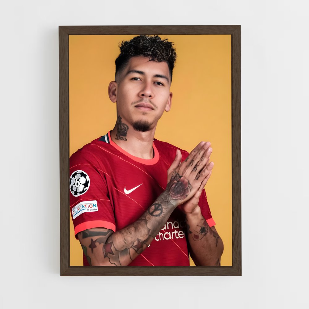 ap-roberto firmino-6 cadre Bois foncé