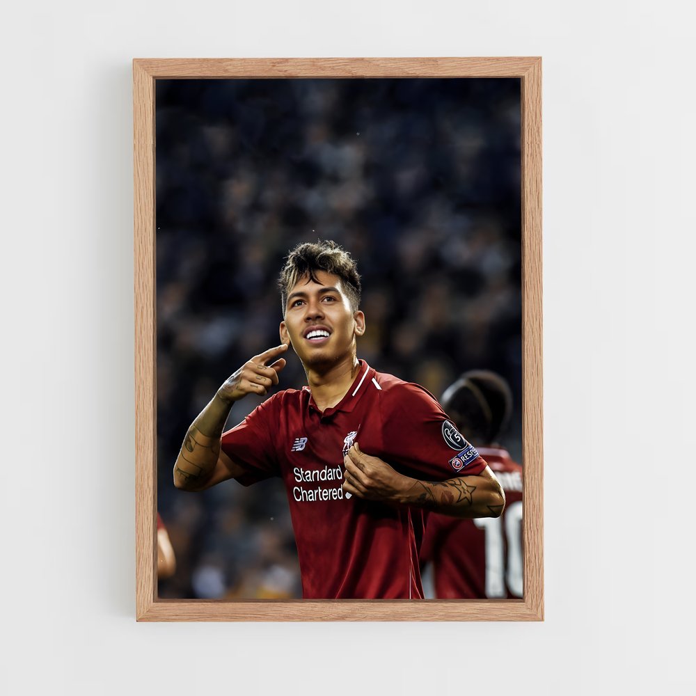 ap-roberto firmino-9 cadre Bois clair