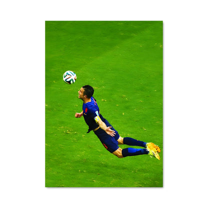 Poster Saut de Van Persie