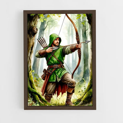 ap-robin hood legendary archer-1 cadre Bois foncé