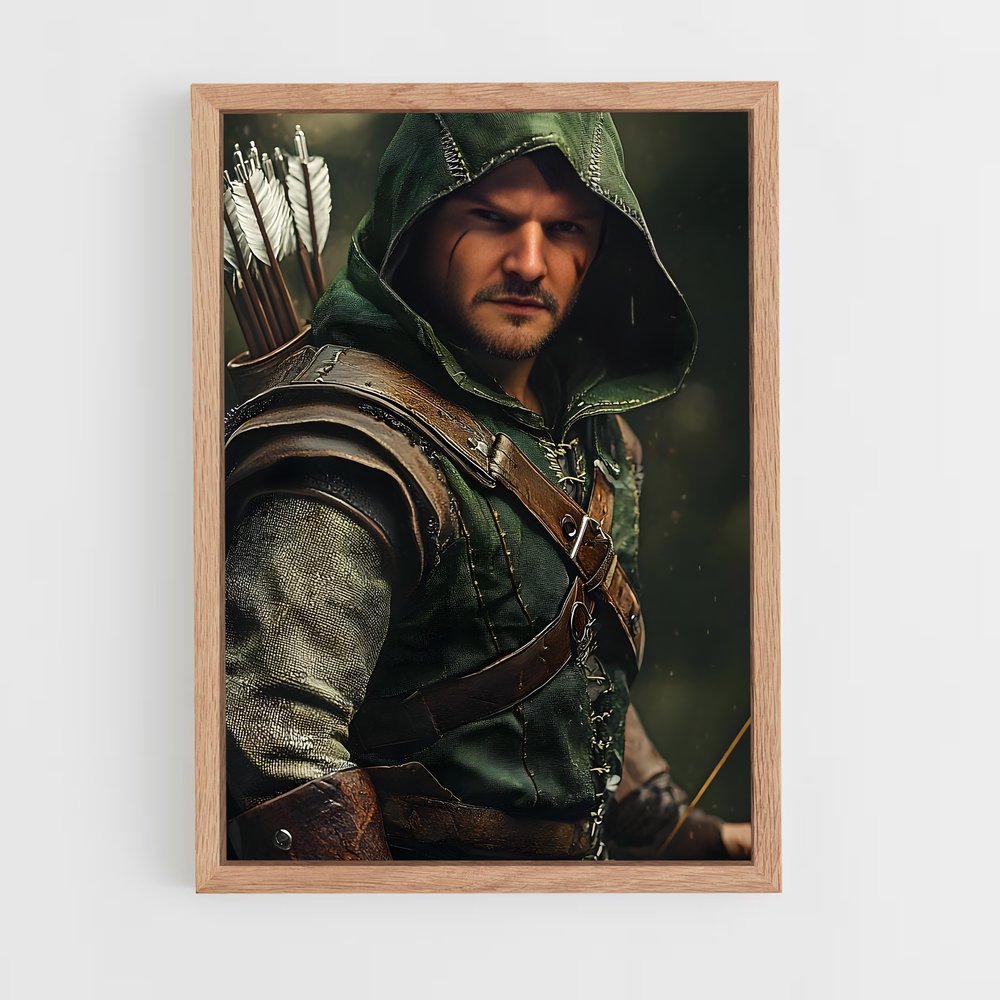 ap-robin hood legendary archer-3 cadre Bois clair