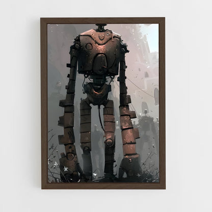 ap-robot soldier-1 cadre Bois foncé