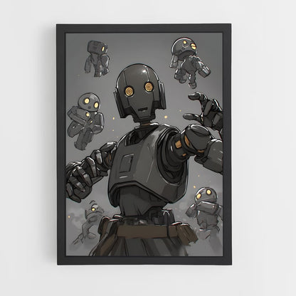 ap-robot soldier-4 cadre Noir