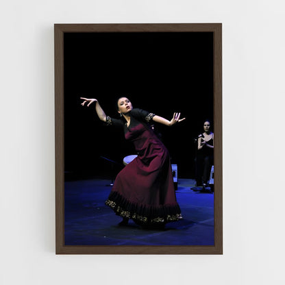 ap-rocio molina-6 cadre Bois foncé