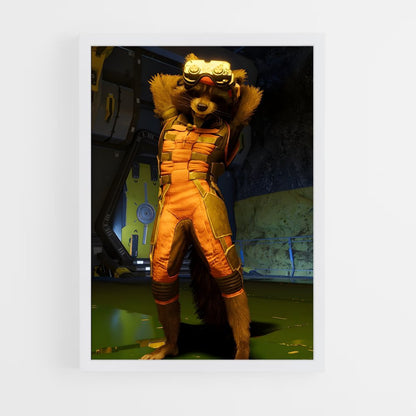 ap-rocket raccoon-3 cadre Blanc