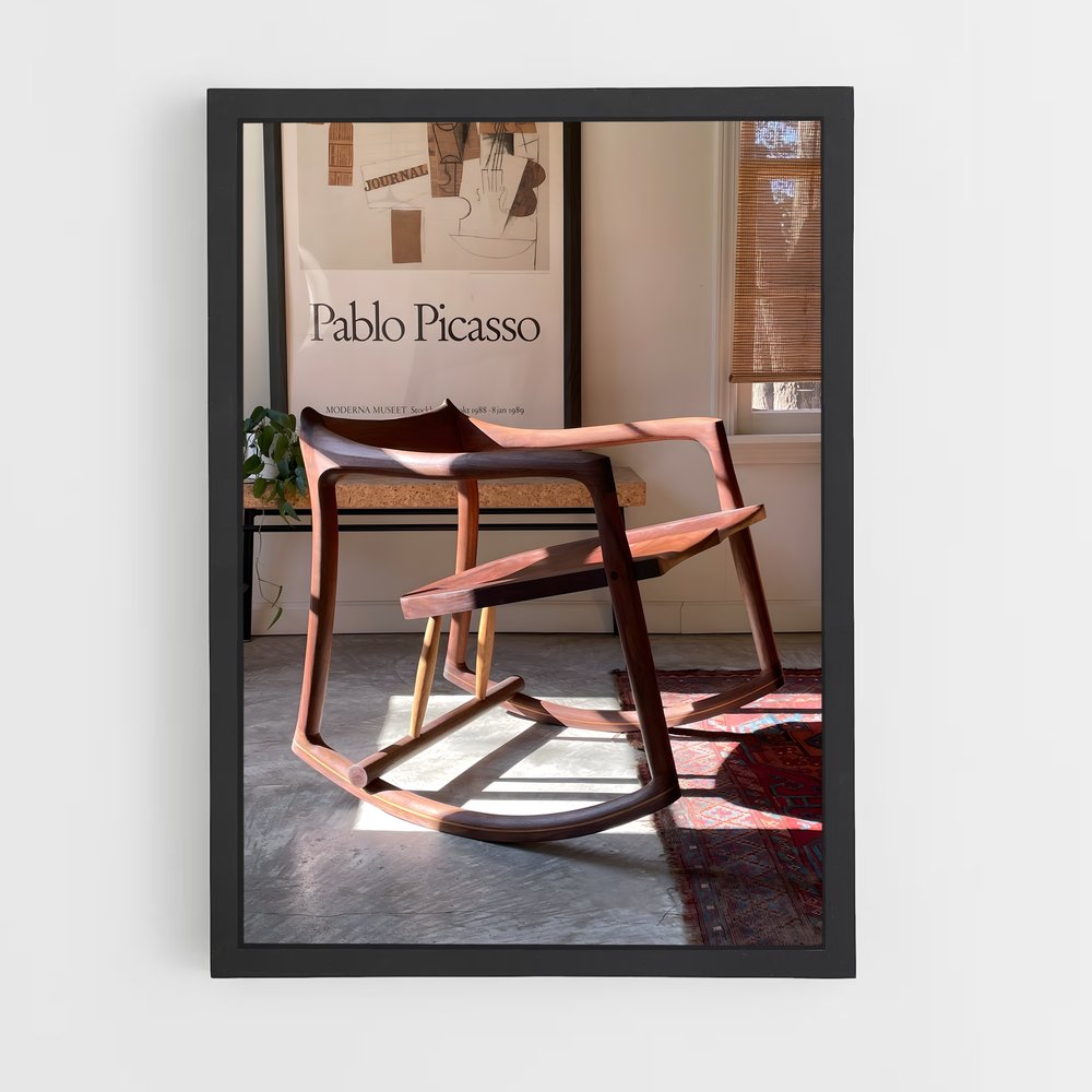 ap-rocking chair-1 cadre Noir