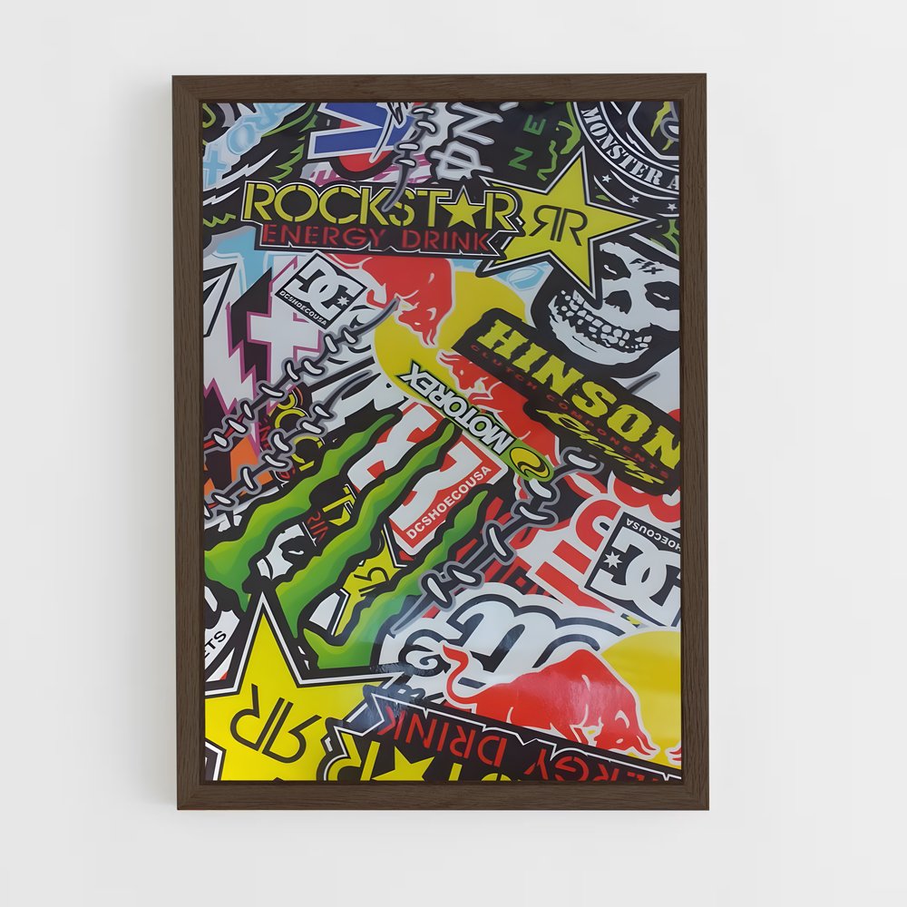 ap-rockstar-3 cadre Bois foncé