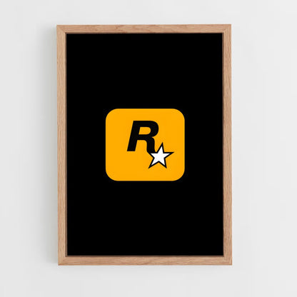ap-rockstar games-1 cadre Bois clair